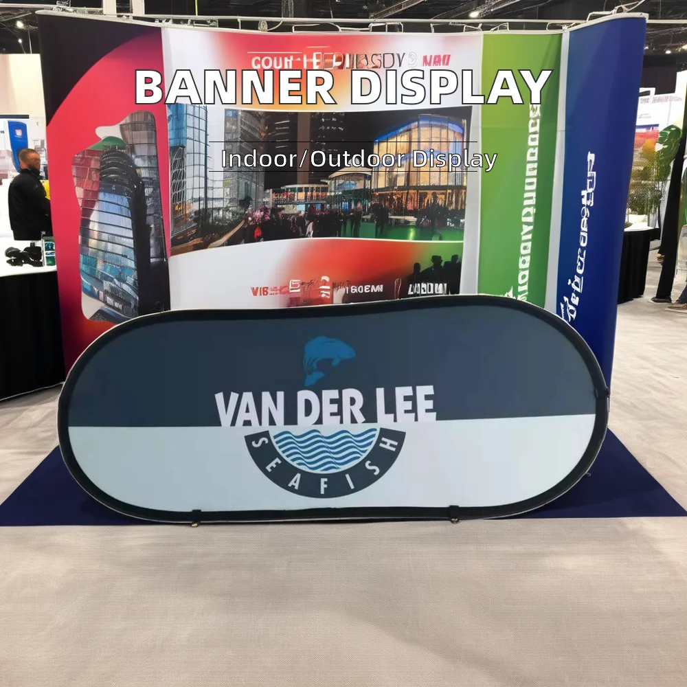 Custom Printing Pup Up Banner A Frame Stand A-frame Pop Up Sideline Banners For Outdoor Display Sport event