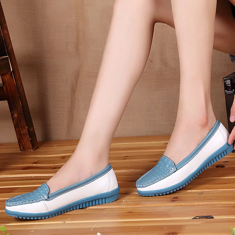 Spring and Autumn fashion flat and single shoes leisure flat pregnant mother nurse shoes