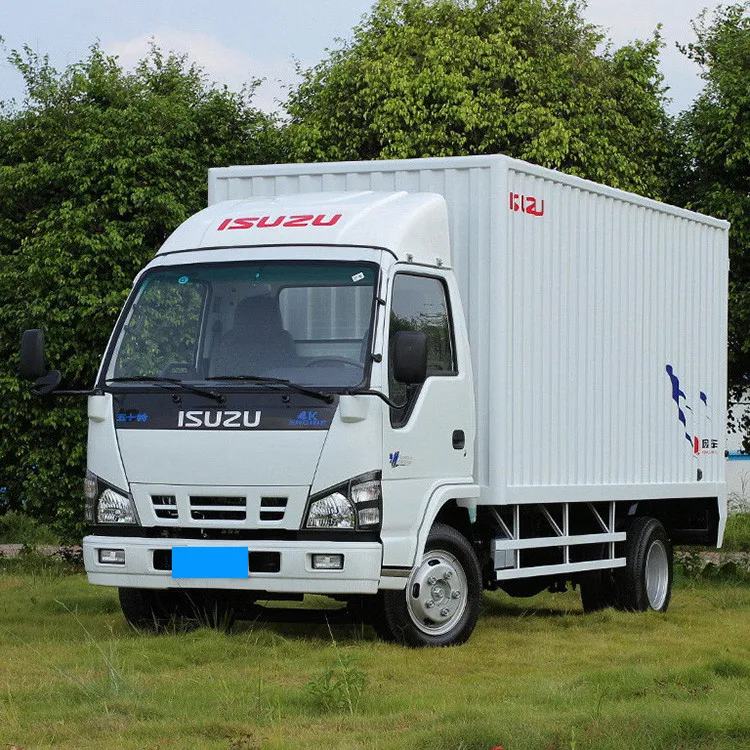 ISUZU Japanese diesel 130PS 4ton capacity NKR 600P light duty Van Truck