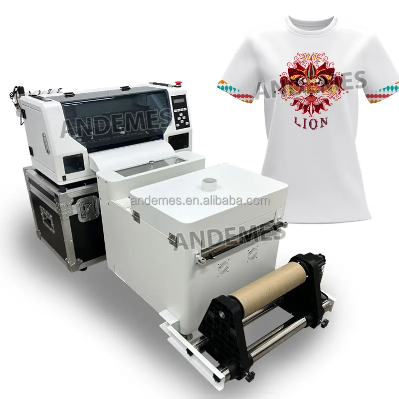 Extraordinary Quality 13ch A3 DTF Printer Powder Shaker Dryer Equip With Dual Head X600 Printhead Print for Any Fabric