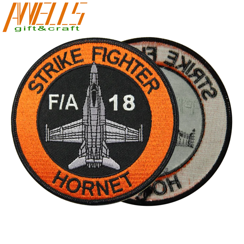 Custom Sew On Embroidered Patch Emergency Service Flags Patriotic Flowers Funny Sayings Girls Women Ladies Hippie Peace for Sale