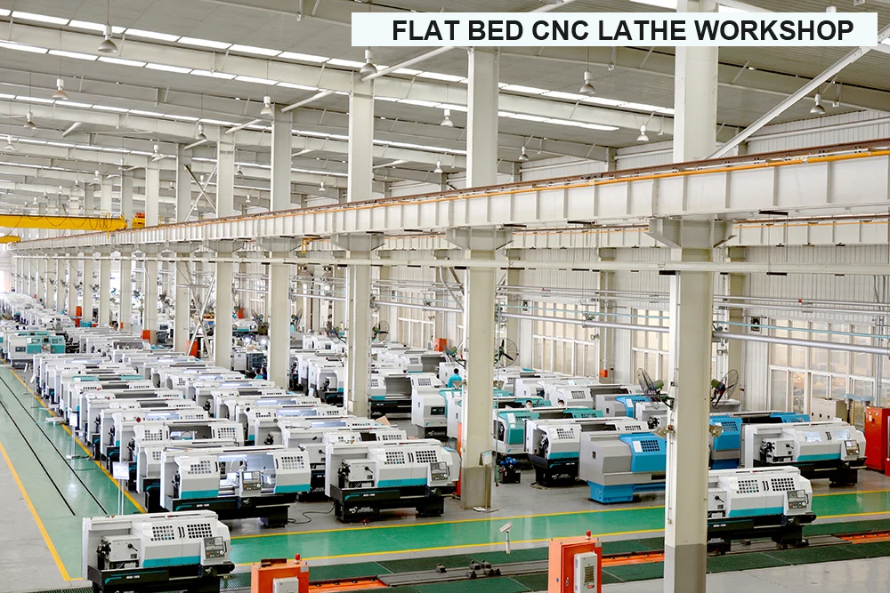 GT DMTG CK6150 Automatic CNC Lathe Machine Horizontal Flat Bed Cnc Lathe For Manufacturing Plant Servo Main Motor