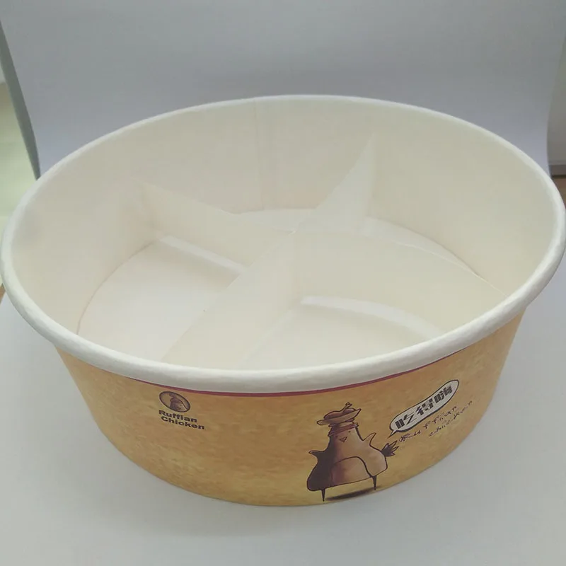 Custom Made China Supplier Wholesale Food Delivery Fried Chicken Packaging Box For Food Insulation