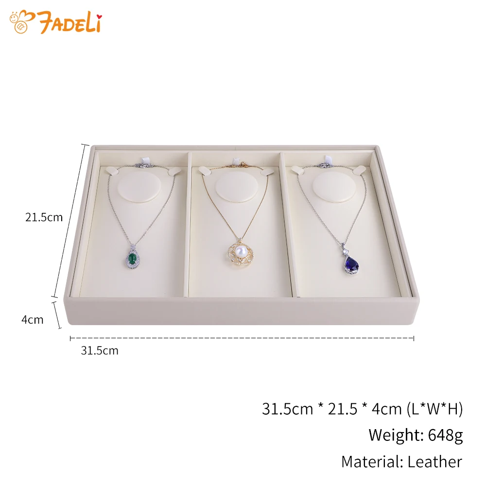 Pearl Necklace Jewelry Trays Display