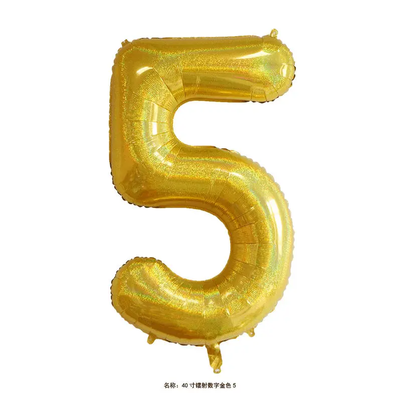 Birthday Shaped Birthday Balloons Alphabet Helium Metallic Gold Letters And Number Foil Balloon