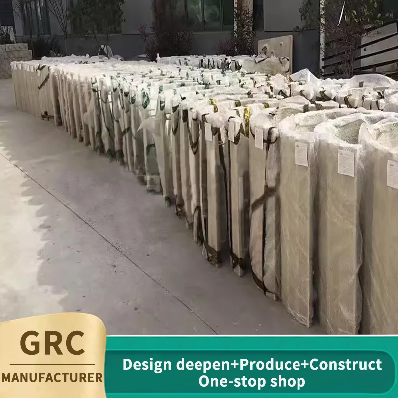 GRG армированная стекловолокном Гипсовая Штукатурка внутренняя арочная дверная рама для коридора