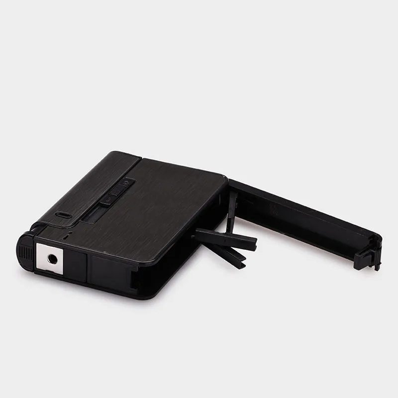 2023 Hot Wholesale Supply Focus Automatic Cigarette Case Lighter Cigarette Case