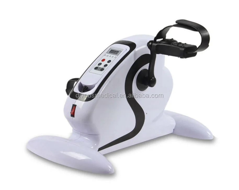 Upper and lower limbs manual electric rehabilitation machine for the elderly stroke anti smash pedal bicycle
