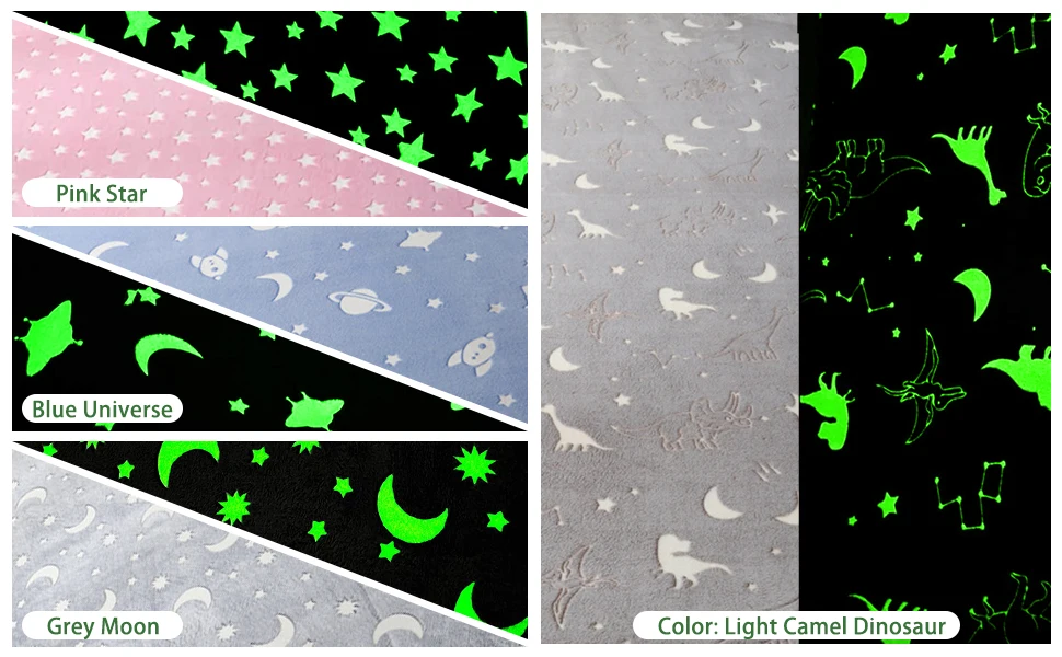New Glow in The Dark area rug carpet hot sale Area floor Rugs Soft Decorative Play Mat for Kids Non-Slip Living Room Rug Carpets