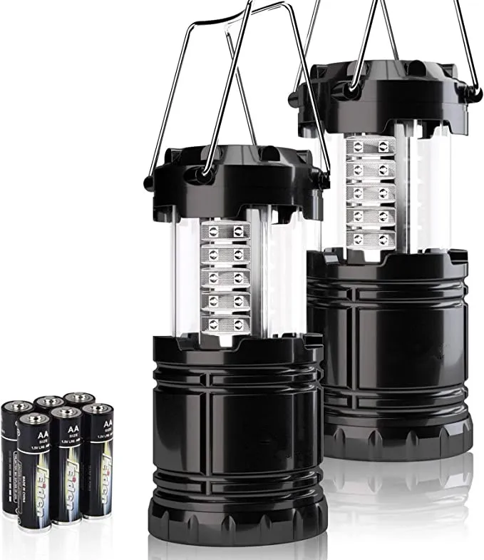 
Amazon Original Collapsible Camping Lamp And Super Bright Portable Survival LED Camping Lanterns 