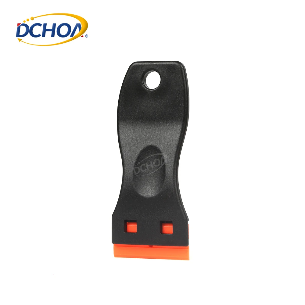 DCHOA Hot Sale Plastic Razor Blade utility knife cutter glass scraper For Scraping Glass Labels And Decals