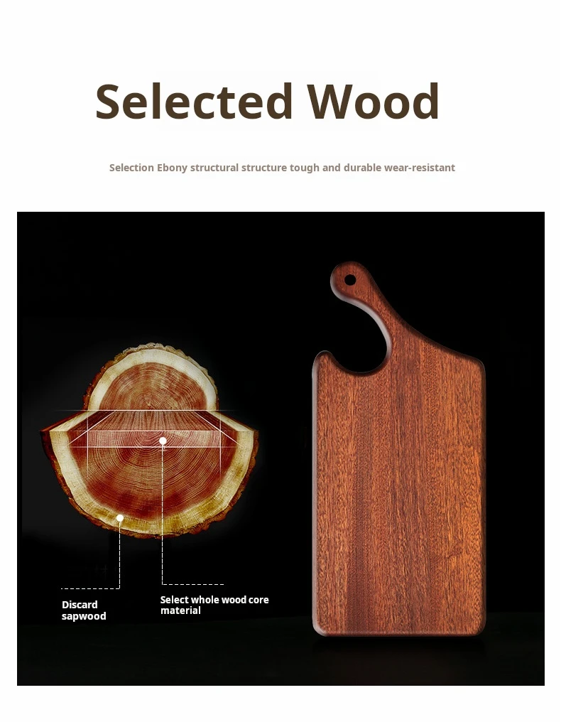 Western food cut steak board bread cake solid wood pizza plate base support cutting board food wood pallet_14