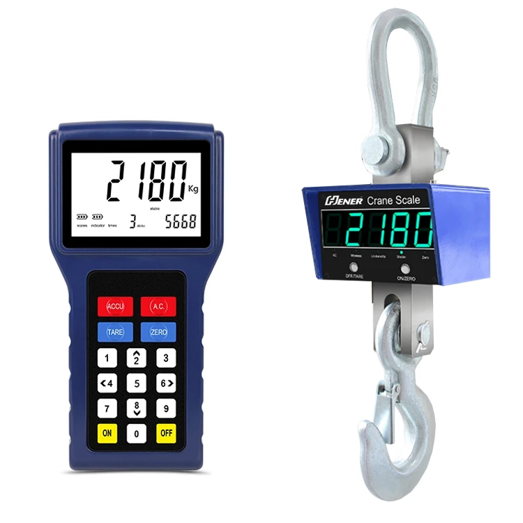 Industrial Usage 10000 kg 10 ton 10 t Electronic Hanging Crane Weighing Scale