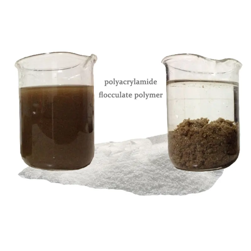 Sewage Treatment Plants  Water Treatment Chemical Polymer Cationic Polyacrylamide Powder Floculant