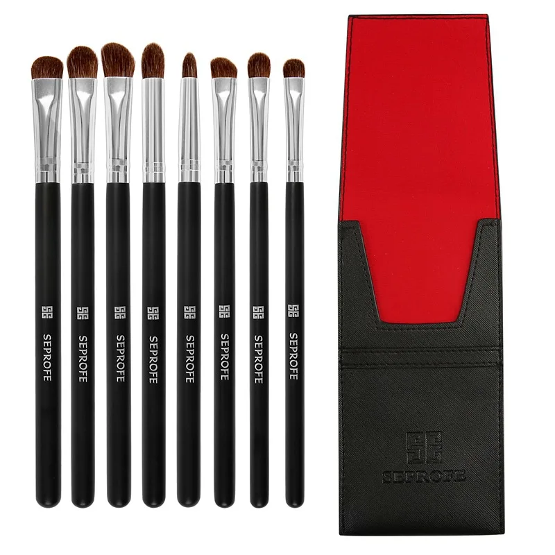 8pcs /16pcs/26pcs Nail Art Brush Set With Bag Acrylic French Crimped Brushes Set Makeup Tools