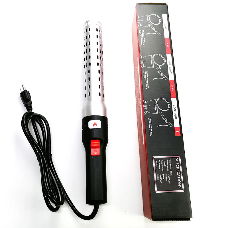SAFE HIGH EFFICIENCY lighter for barbecue and fireplace electric charcoal fire starter electricity bbq blower