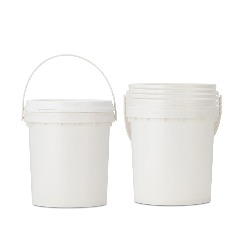 crate and barrel wholesale customized brand personalized colorful waterproof empty stacking 3 liter plastic storage pail bucket