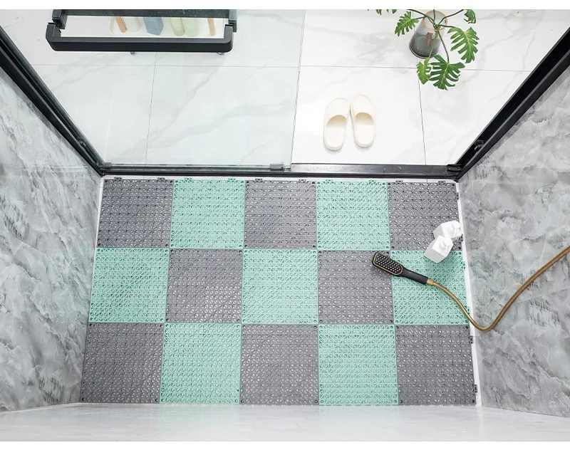 Non-slip PVC Bath Tub Mats Eco-friendly Bathroom Toilet Shower Mats Bath Hotel Household Plastic Rubber Bath Tub Mats
