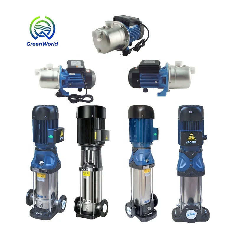 Automatic sea water high pressure booster pump vertical multistage CNP ro pump self priming centrifugal submersible water pump