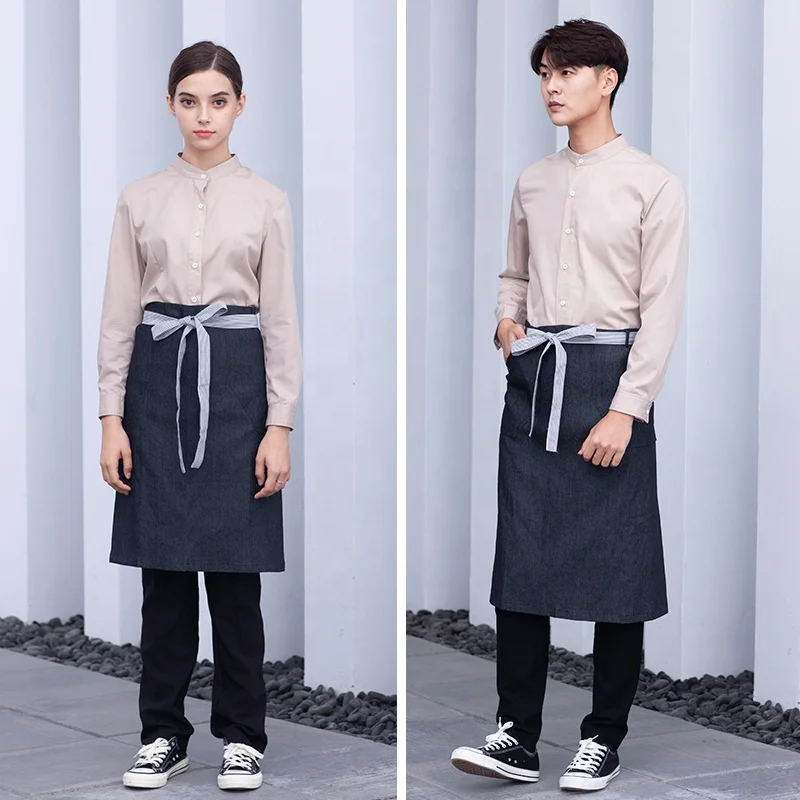 2019 new version KTV network coffee restaurant roaster Korean waiters and waitresses living uniforms men and women long sleeve a