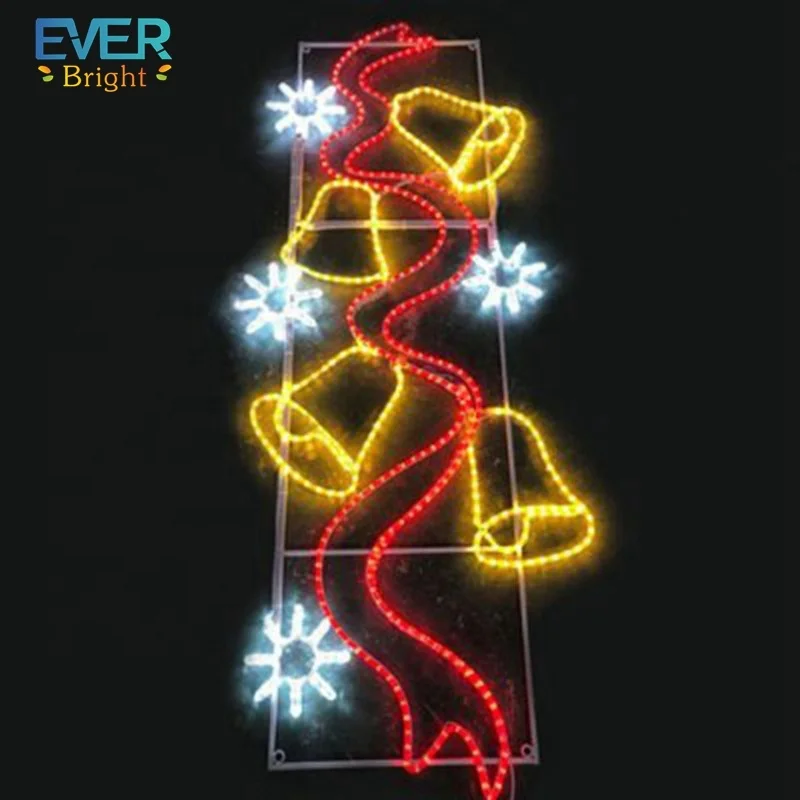 Aluminium frame  outdoor decorative street lighting pole motif