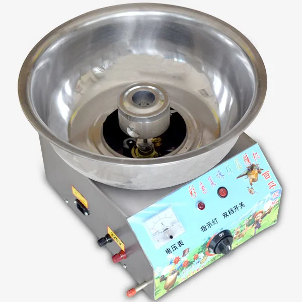 Hot Commercial automatic Sugar manufacturing  cotton candy floss machine for sale