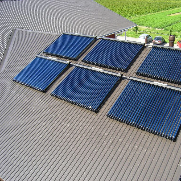 Sunpower Oem All Glass Tube Heat Pipe Thermal Vacuum Solar Collector