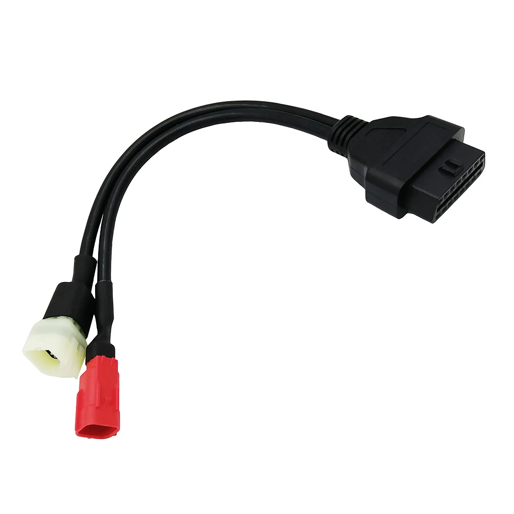  OBD2 16pin гнездовой разъем для оптический Кливер Sumitomo 6 pin типа «папа» герметичный авто разъемы Y сплиттер диагностического инструмента мотоцикла