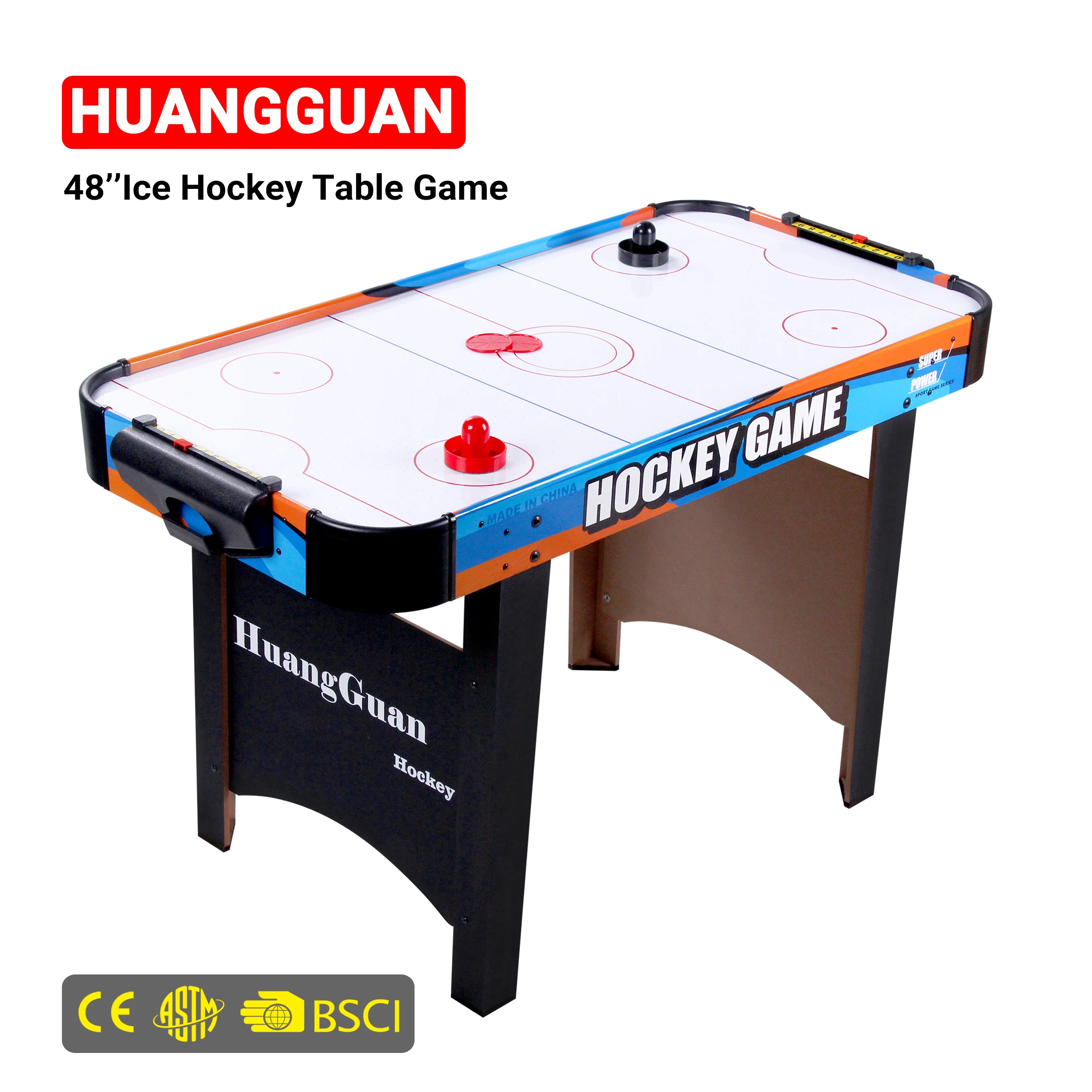 Huangguan 48 дюймов воздушный Хоккей настольная лампа для хоккея Игрушка как для дома, так и для игры в бассейне стол для продажи