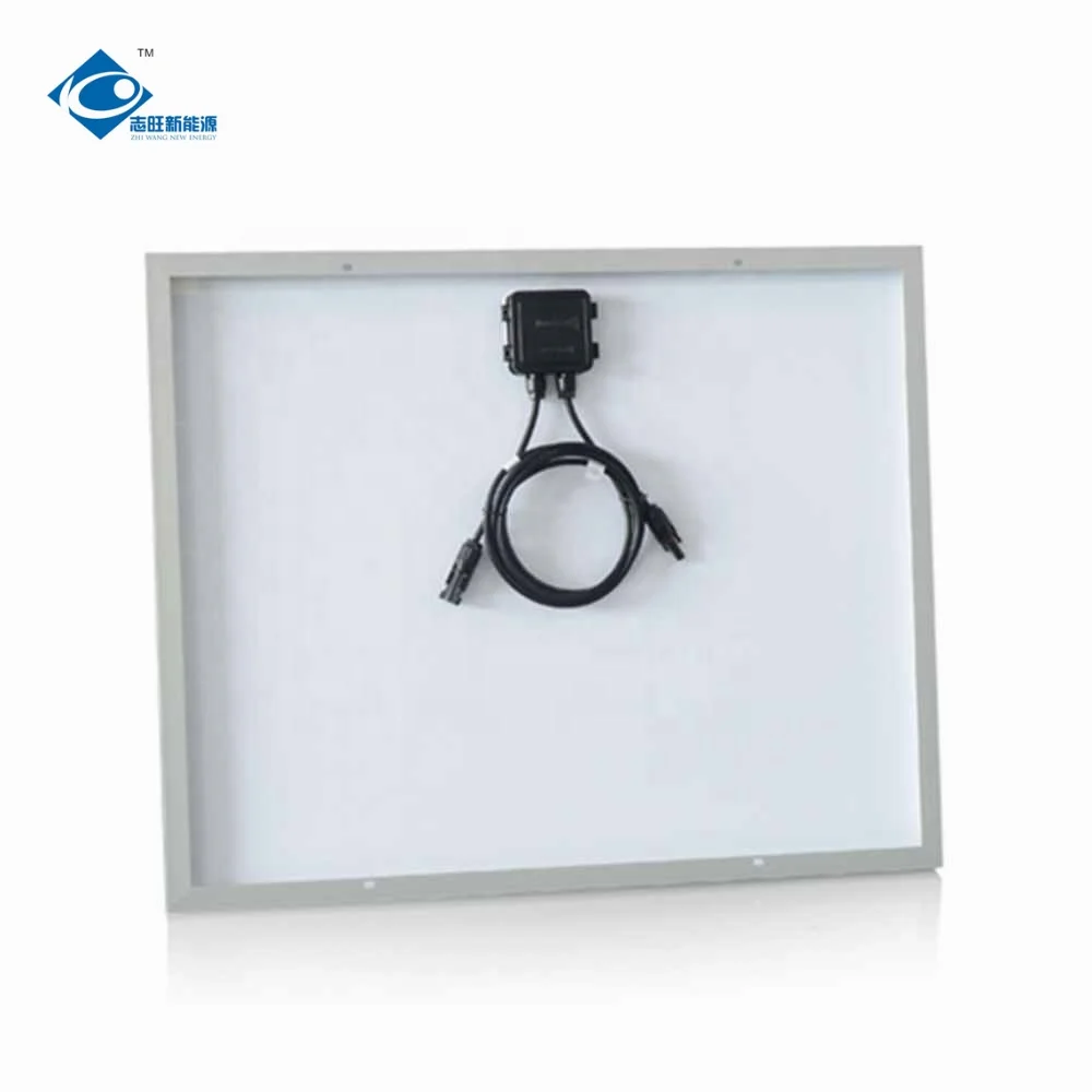 18V Mono Crystalline Solar Power Panel ZW-20W-18V Mini Solar Panels 20W Home Solar Power Charger 20W