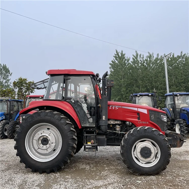 Factory supply cheapest 180hp Agricultural machinery tractor with full implements