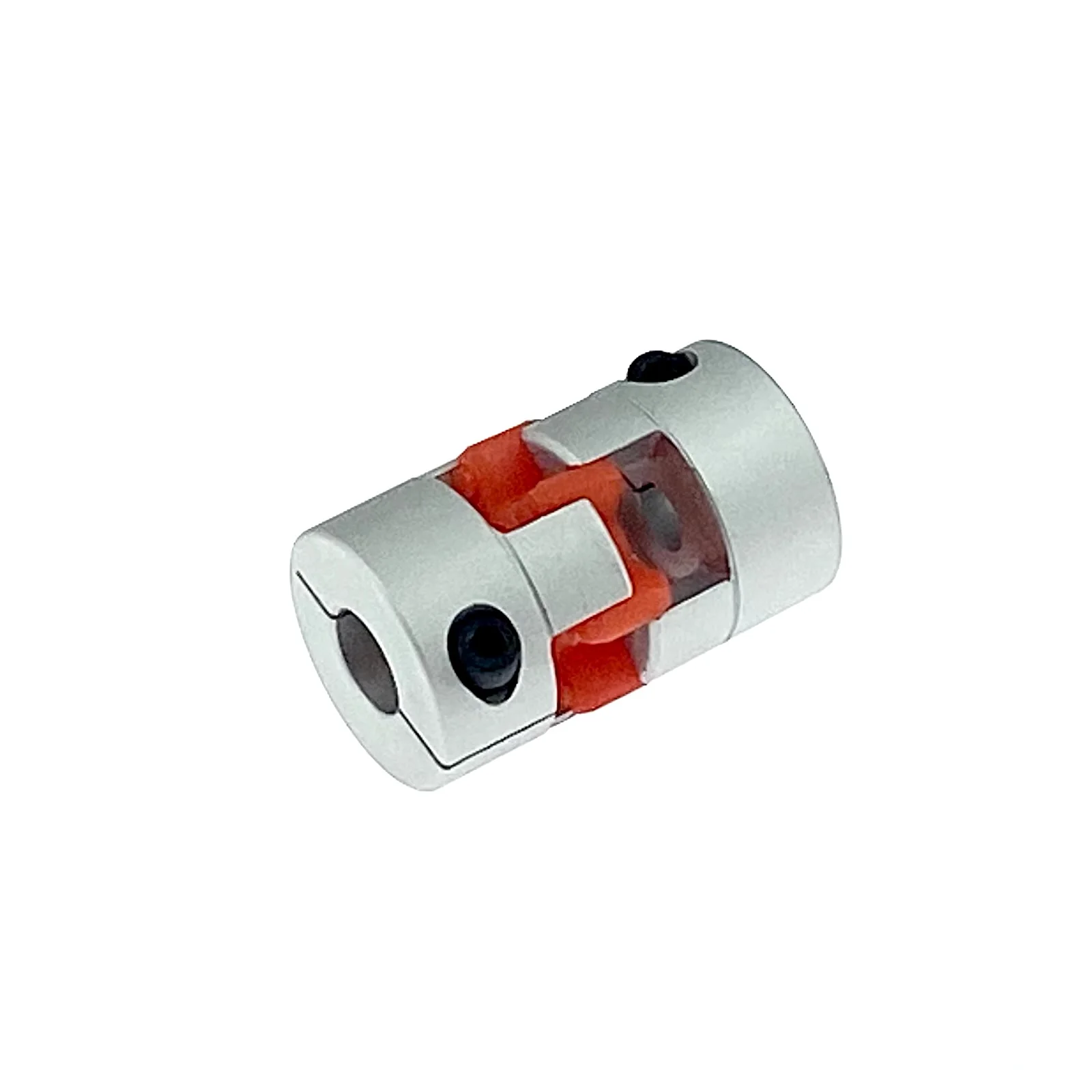 D20L25 Three jaws coupler D20 L25 BW aluminum plum flexible spider coupling motor red rubber pad 6 6.35 8 10 mm V-CORE 3 5X8