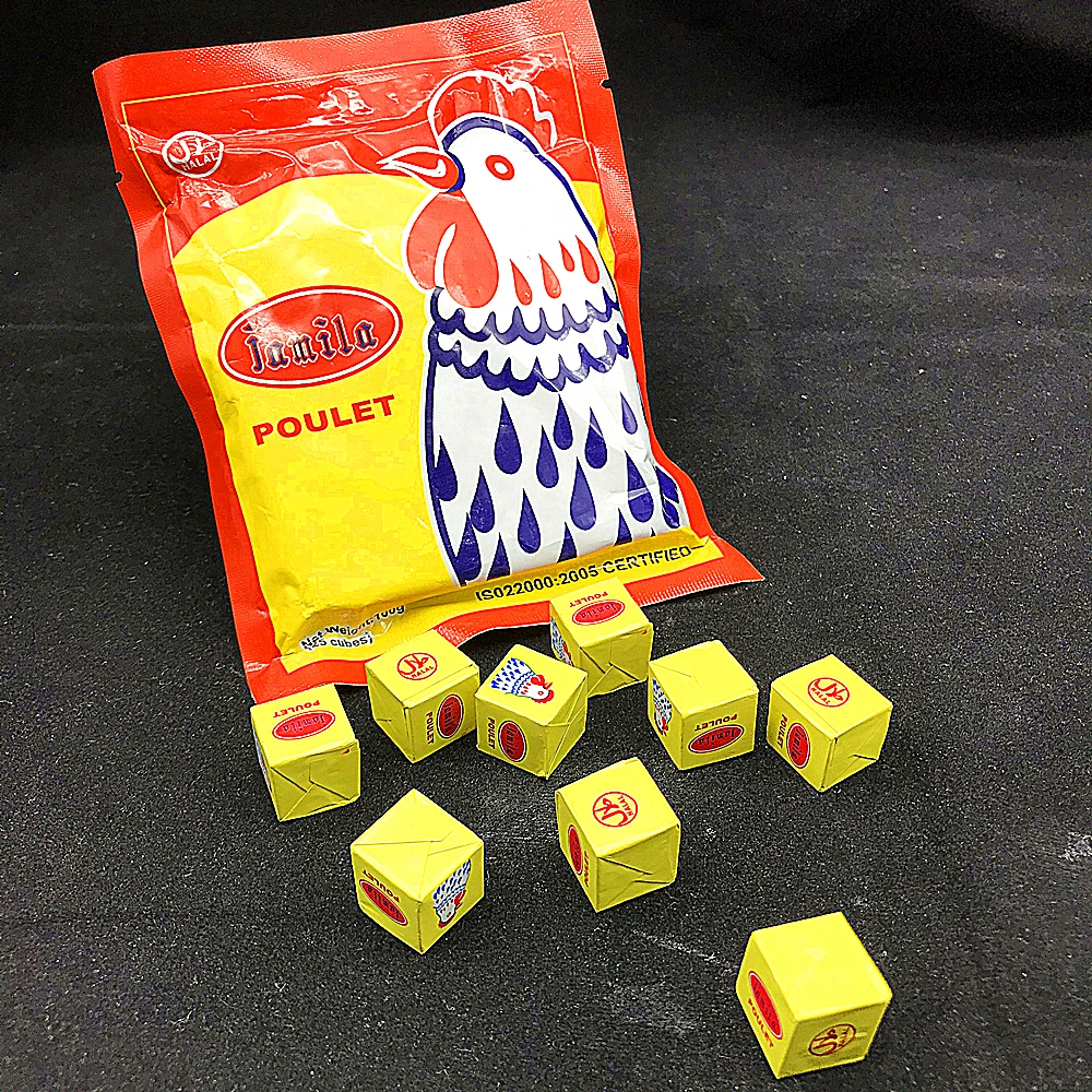 Mix Seasoning Chicken Soup Base Powder Kosher 4g 10g Chicken Bouillon Cube For Halal African Muslim Cooking