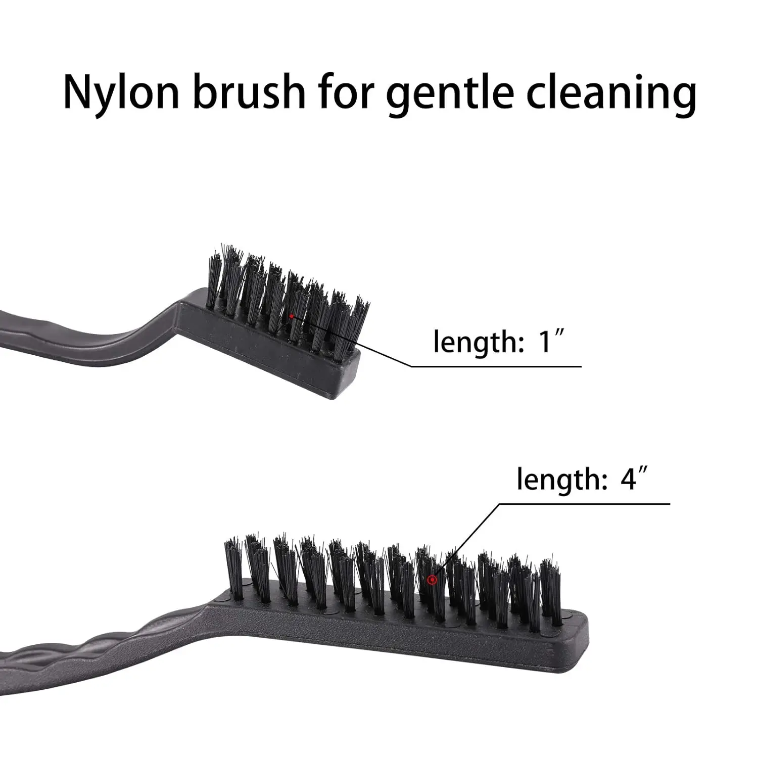 Wire Brush Set, Curved Handle Metal Wire Brush Scratch Brush for Cleaning Welding Slag Rust and Dust Curved Handle,