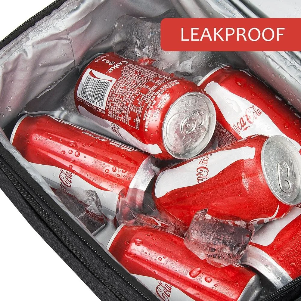 
Extra Large Lunch Bag - 13L/ 22 Can Insulated Adult Reusable Meal Prep Bento Box Cooler Tote with Dual Compartment 