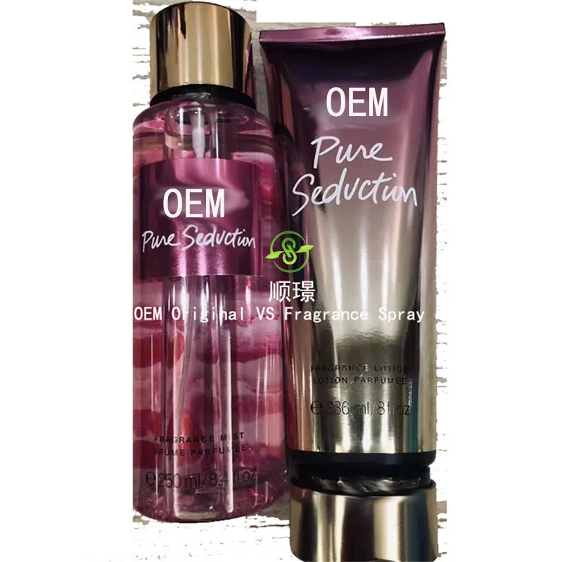 Оригинальные духи victoria secret, оптовая продажа, спрей для секретного тела, парфюм с распылителем, женский набор