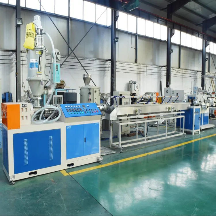 Synthetic plastic rattan extruder machine Extruder for the production of artificial rattan