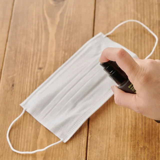 Aroma hand alcohol perfumes spray with a mellow yuzu and hinoki scent