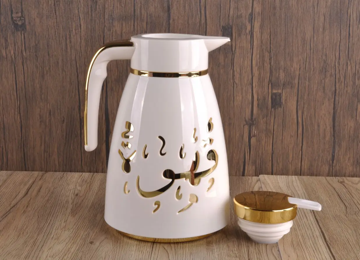 Tea thermos arabic 1.0L Top quality thermos tea coffee pot glass liner arabic tea pot