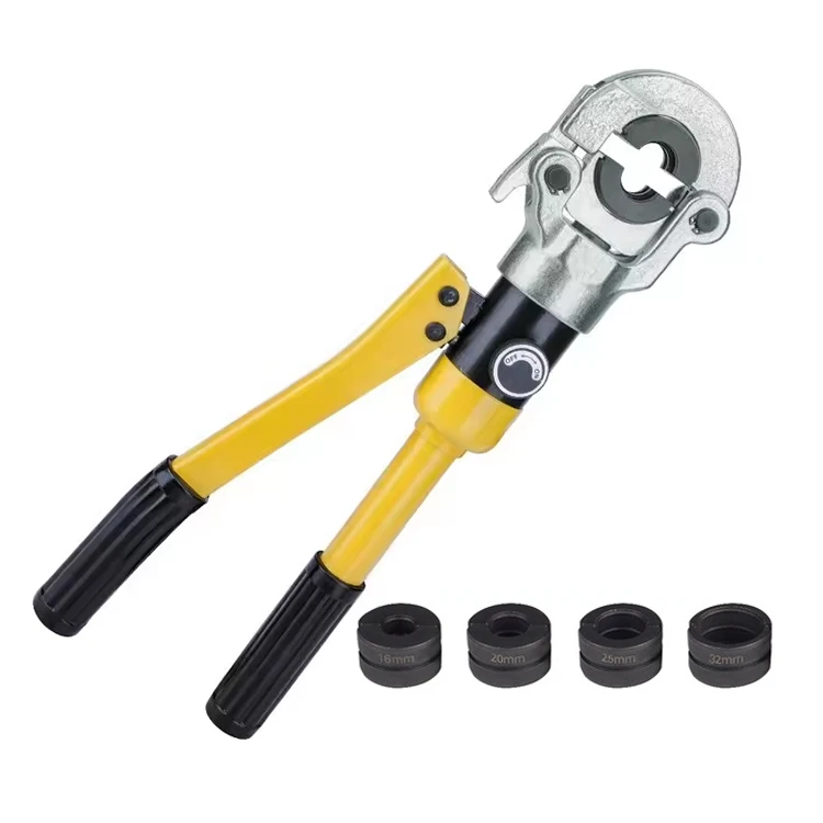 Hydraulic Pex Pipe Tube Crimping Tool Cw-1632 Pvc Pipe Crimp Pressure 10t With Mold 16 20 26 32 For 16-32mm Fitting