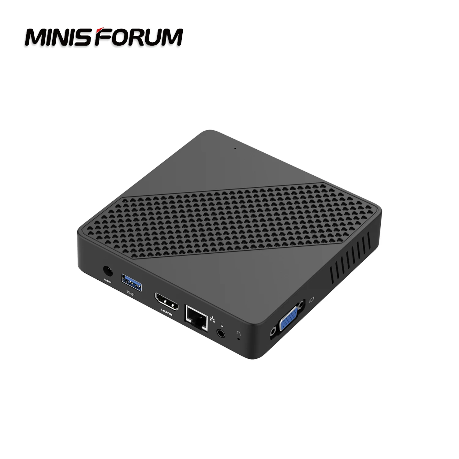 MINISFORUM N40 Mini PC RTS Intel Celeron N4000 eMMC Fanless PC Ultra Quiet Energy Saving Dual Band DIY SSD WOL RTC Wake