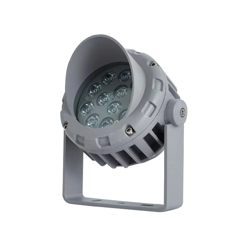 Светодиодный круглый прожектор RGB DMX 9x1 Вт 10/30/60 градусов