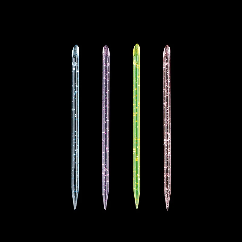 Double-end 100Pcs/Bag Crystal Nail Sticks Nail Cuticle Remover Manicure Tools Nail Care Manicure Sticks