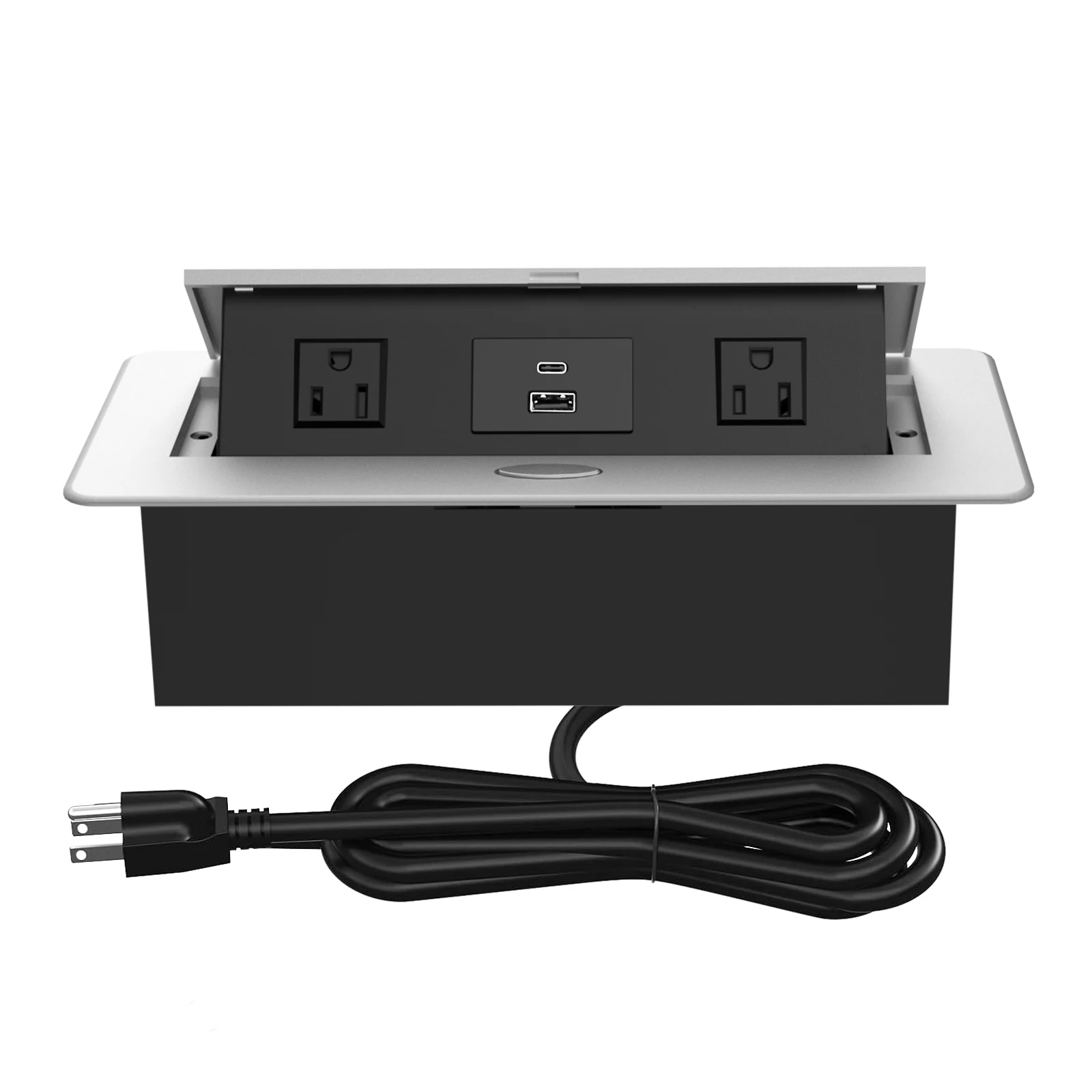 Прочный встраиваемый выдвижной настольный выход с PD 20 Вт USB-C порт Многофункциональный Конференц-стол