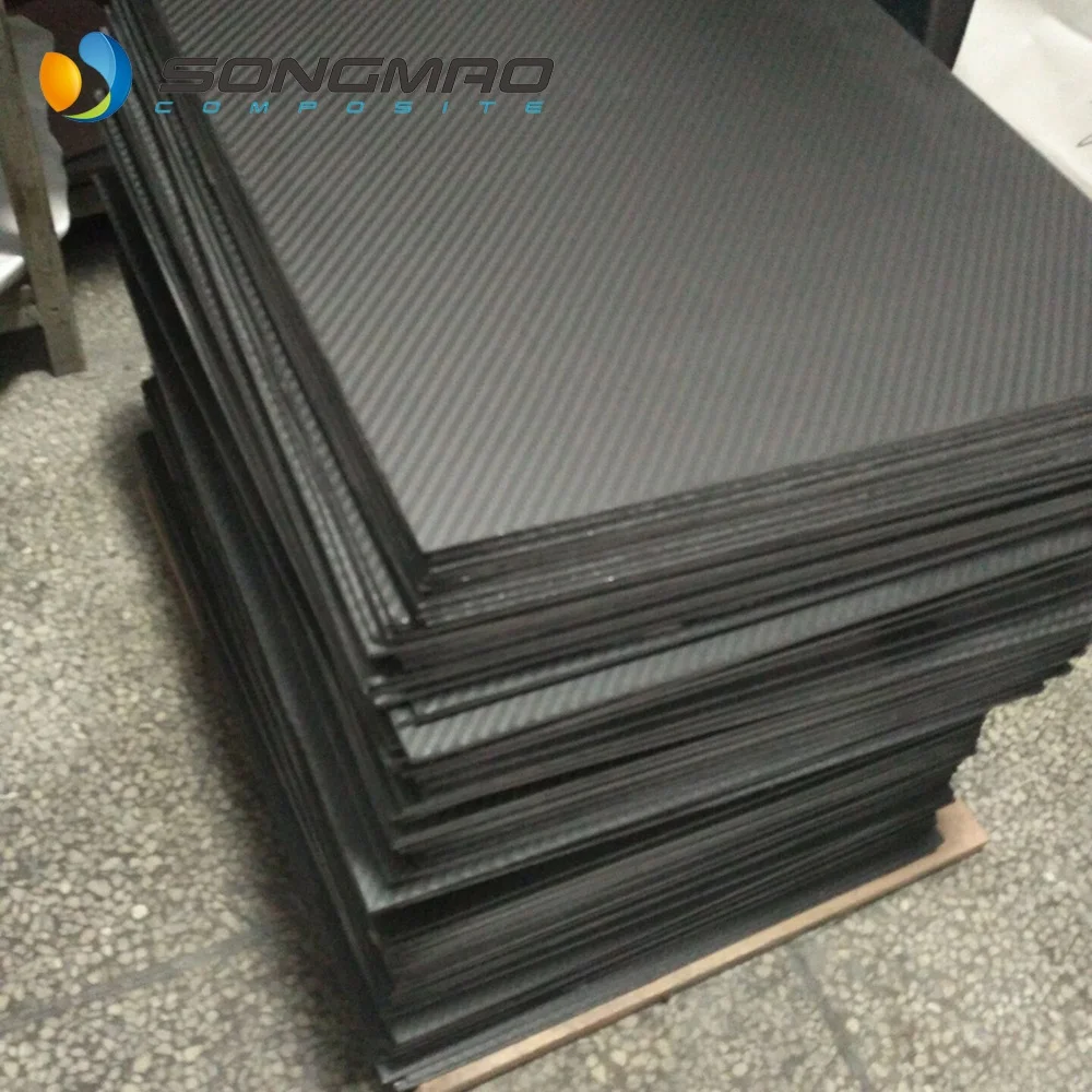 Thickness 6mm 7mm 8mm 9mm 10mm 3k Carbon Fiber Plate/laminate Sheet