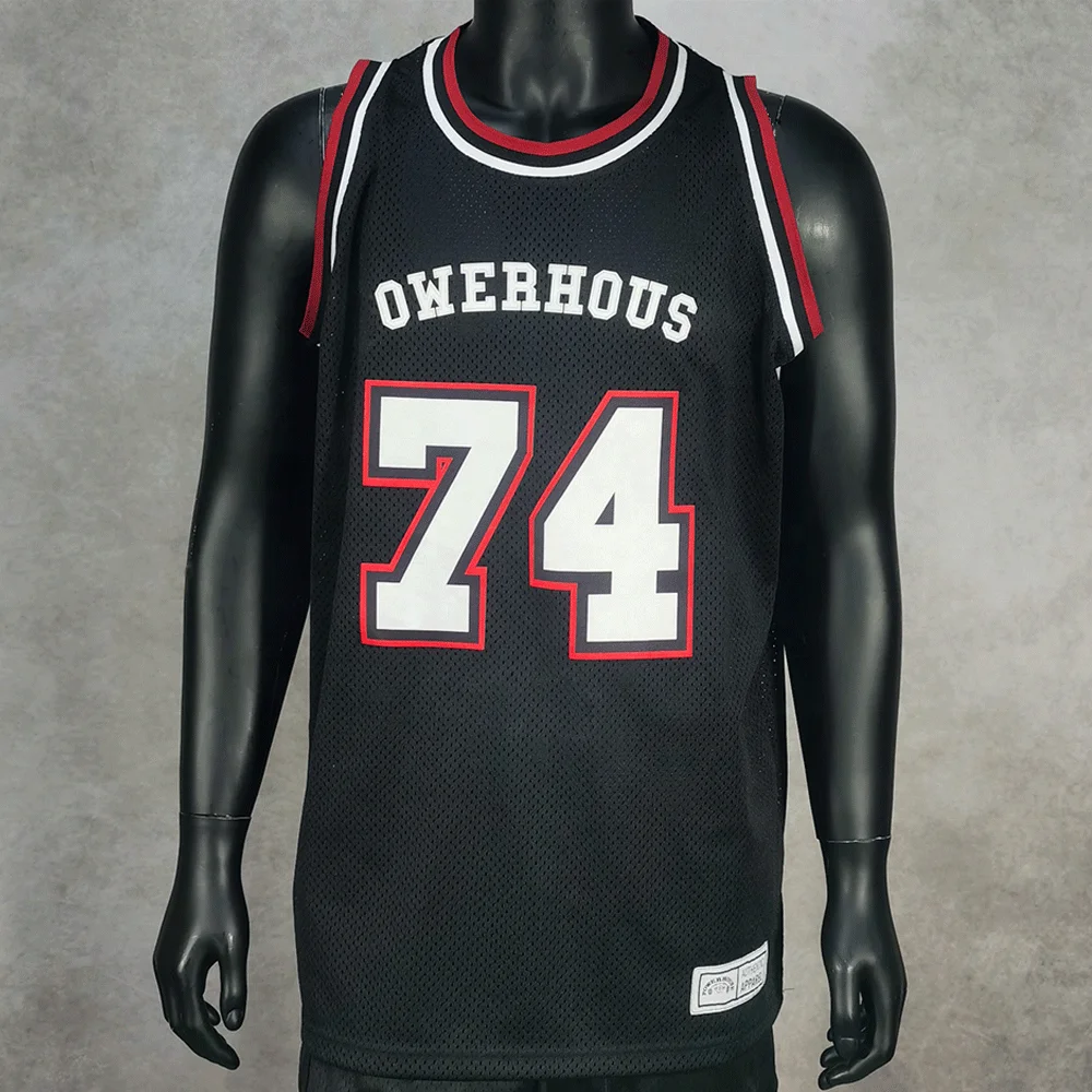 Custom Sublimation Polyester Quick Dry Fit Basketball Uniform Wear Tops Mesh Sports Sleeveless Basketball Jerseys Shirts For Men