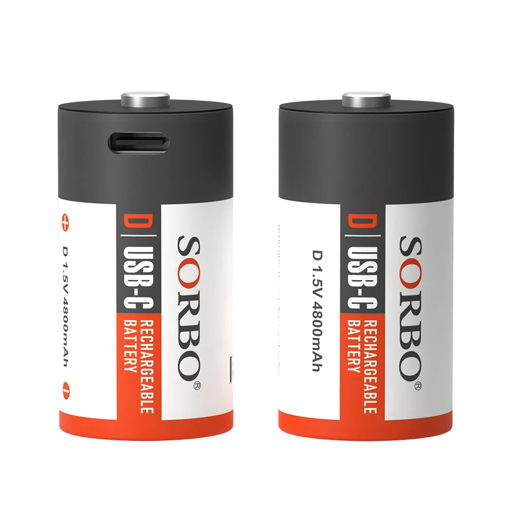 2023 новый тип C литиевая аккумуляторная батарея D