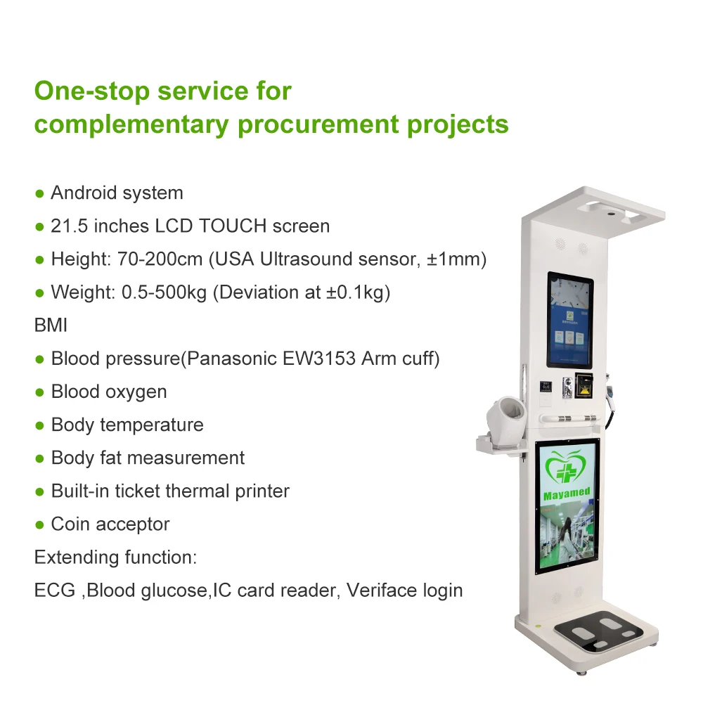 One-stop medical supplier MY-G074C-10  Body Composition Bioimpedance Analyzer  Balance Machine Body Scan Measurement