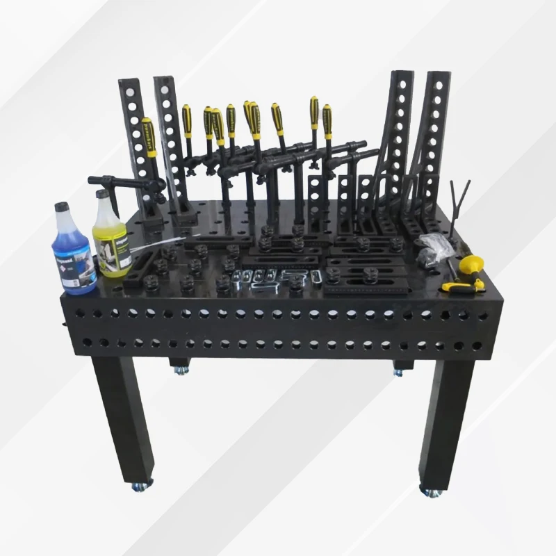 High Precision Produce Nitriding Treatment Casting Welding Fixture 3d Welding Table