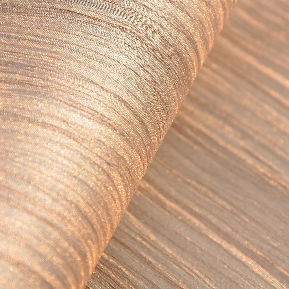 Natural Wallpaper Lurex Luxury Metallic Yarn Wallcovering for Home Hotel